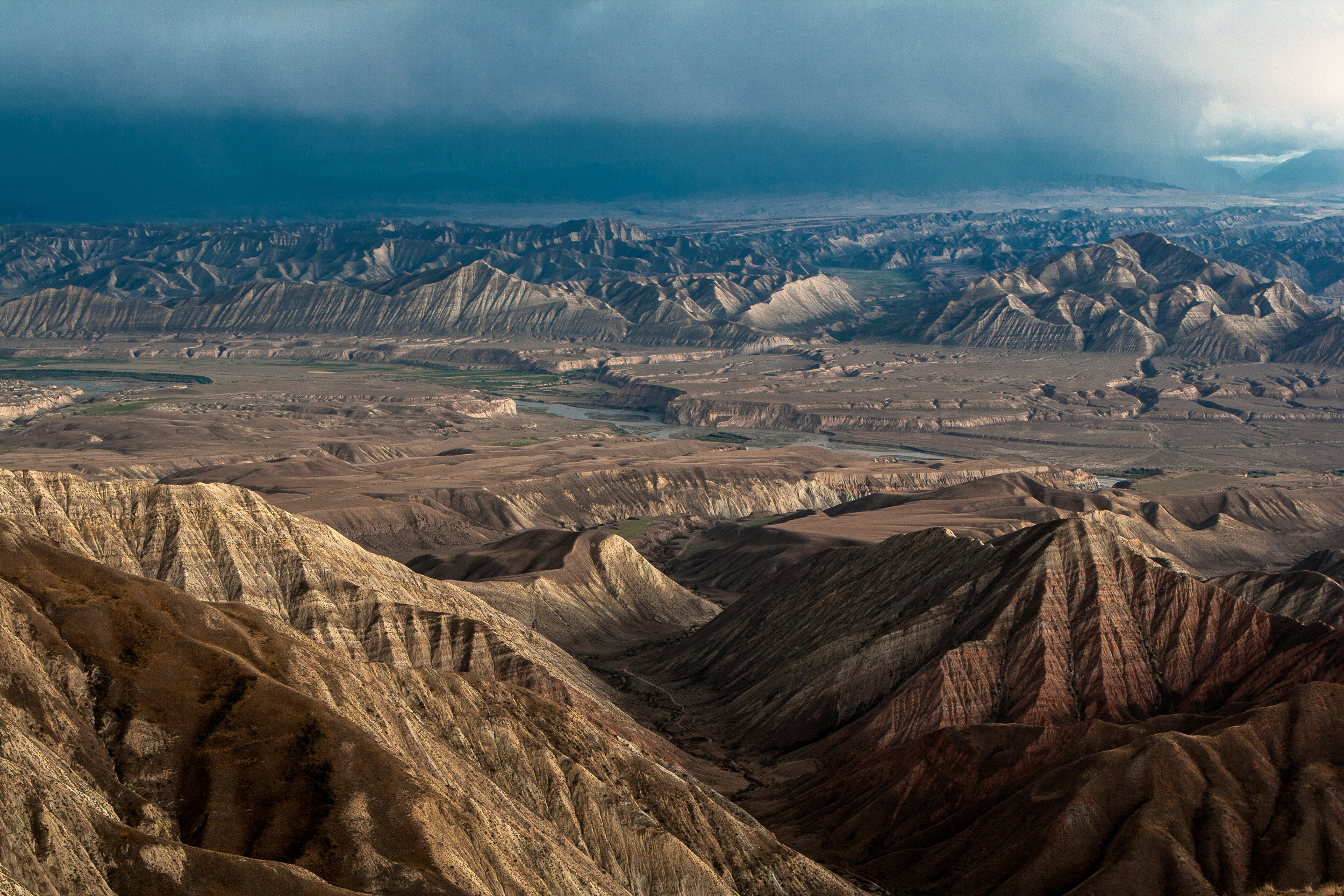 cloaking towering mountains